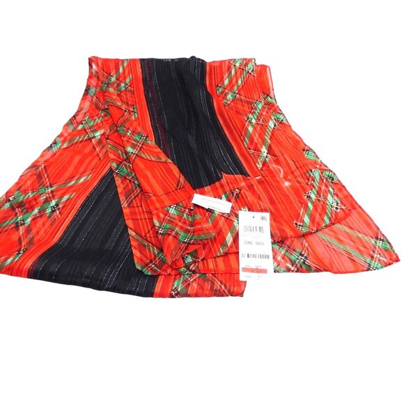 Giani Bernini All Wrapped Up Holiday Oblong Scarf, Black, Multi, OS - Picture 2 of 6